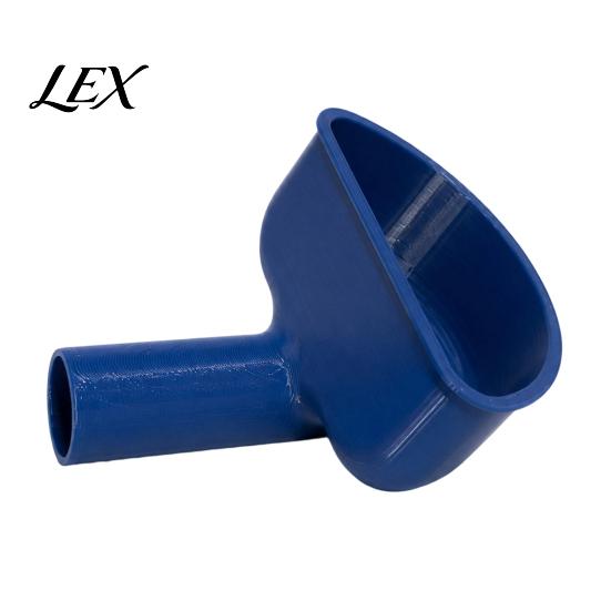 Funil de Enchimento para Tanque de Água Potável de RV com Diâmetro Grande, Funil de Peça Única Impresso em 3D para Trailer com Boca Larga, Adaptador de Porta Padrão Compatível
