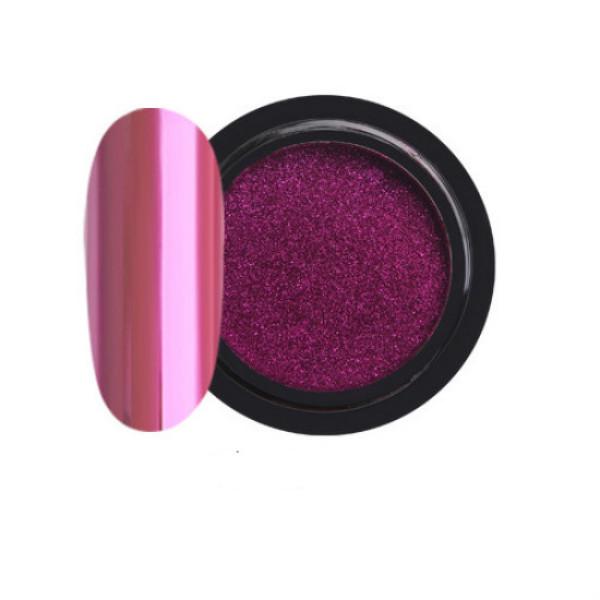 Nail Mirror Powder Pink Silver Gold Champagne Metal Effect Nail Art Glitter Dust