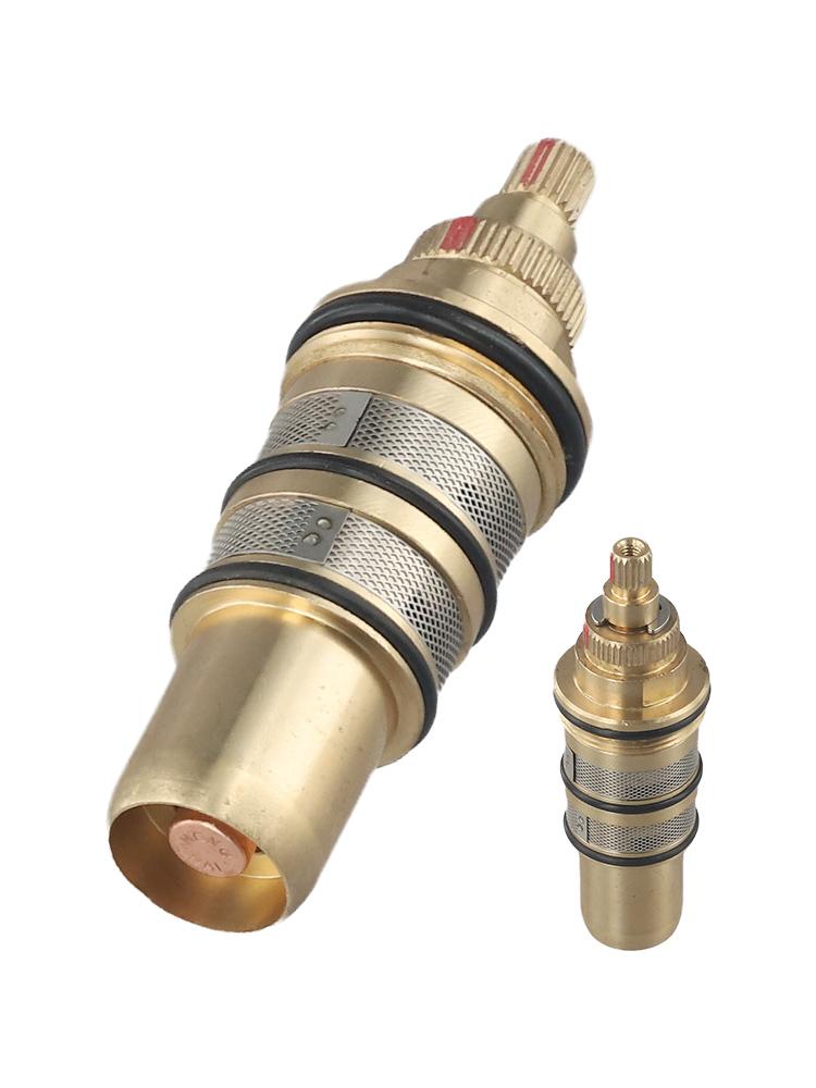 Installation Versatile Valve Core Thermostatic Gold Bar Repair-Kit Brass Replacement Cartridge Shower Mixer Valve
