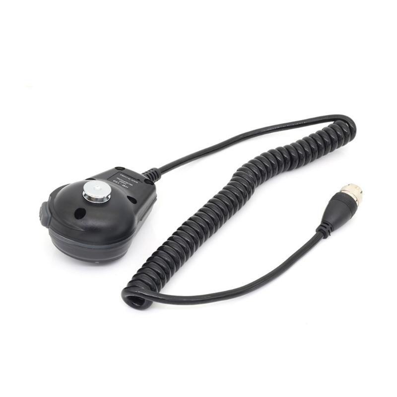 Handheld Mic HM-180 8pin Microphones Plastic Microphones Outdoor Communication Mic Easy To Carry for IC-M700 IC-M710