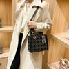 Borsa Princess con Diamanti più Venduta per Donna Nuova Moda Europea e Americana Monospalla Portatile a Mano a Tracolla Piccola Borsa da Donna