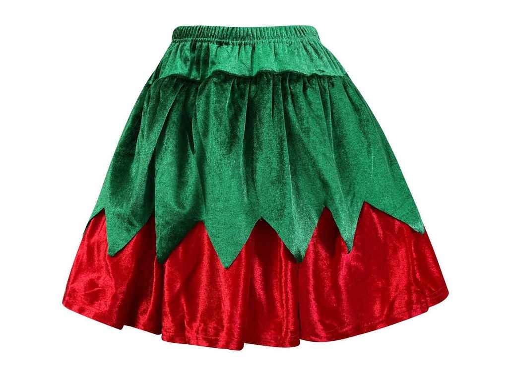 2025 Hot Selling Unisex Green Christmas Dress for Adults & Couples - Ideal for Stage Performances