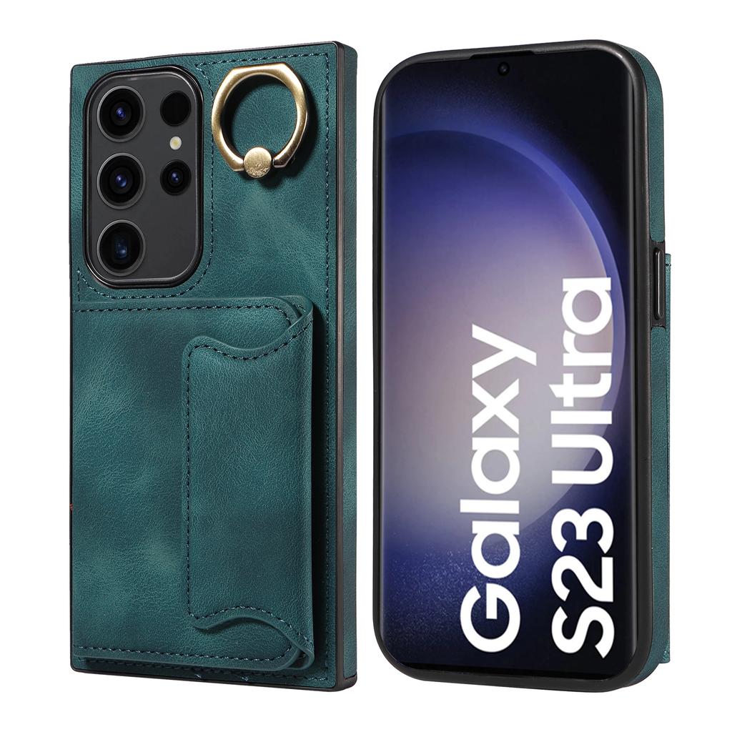 For Samsung Galaxy S23 Series.for Samsung Galaxy S23, S23+, S23 Ultra, S23 FE Ring Bracket Card Holder Slots Cover Phone Case