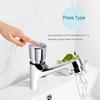 Single Hole Bathroom Faucet, Face Basin Faucet for Bathroom Sink Restroom Faucet Cold Water Faucet for Home or Outdoor G1/2