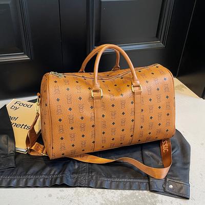 New High-end Bag Contrasting Color Home Travel Bag Portable Shoulder Crossbody Trendy Women's Bag