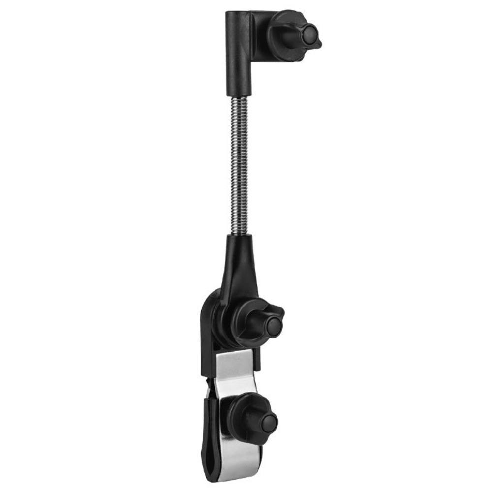 

Adjustable Angle Wheelchair Umbrella Holder Non-slip Clamp Parasol Shelf Baby Stroller Accessories чёрный