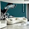 Philadelphia Eagles Wall Tapestry Aesthetic Wall Hanging Printed Fabric Blanket Decorative Tapestries for Bedroom Living Room Home Decor