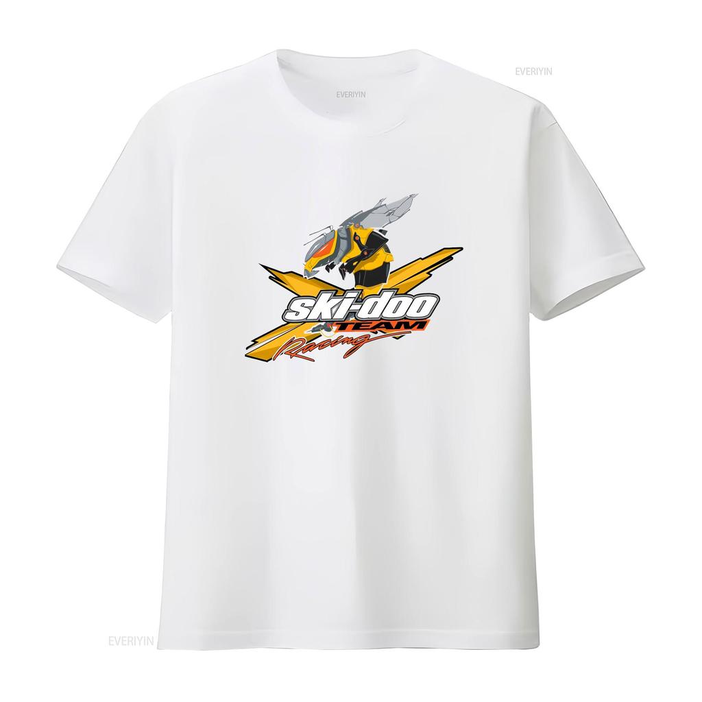 Ski Doo Logo T Shirt Funny Size S To 5xl Vintage Slightly Streetwear Top For Everyday Wear Soft Breathable