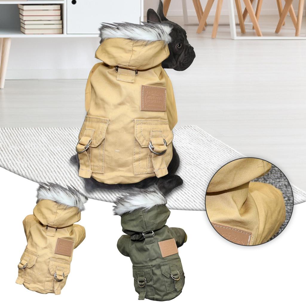 Verdickte Hundekleidung Neue Baumwollkleidung Verdickt Und Winter Kleine Hunde Teddy Boomerang Bichon Katzenkleidung