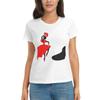Damen T-Shirt FlaUnisexco Tänzer Ole Sommer Kurzarm T-Shirts Rundhals Baumwoll-T-Shirts Kleidung Oberteile Streetwear