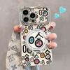 Haha Xiaoxin for Apple Mobile Phone Case 16promax New Style 15promax Cartoon 14plus Electroplating 13