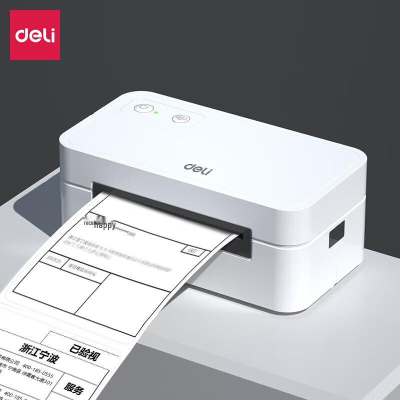 Deli GE435-W 80mm Bluetooth Thermal Label Printer