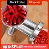 Effortless Stainless Steel Manual Meat Grinder Non-Slip Hand Crank Sausage Maker Household Stable Cooking Machines Kitchen