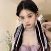 Cute Ribbon Bow Hair Clip Pigtail Braid Hairpin - Japanese & Korean Style Hair Accessories for Girls
