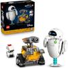 LEGO Disney Pixar Wall-E and Eve Building Blocks Toy Set for Kids and Adults Space Theme Gift 43279