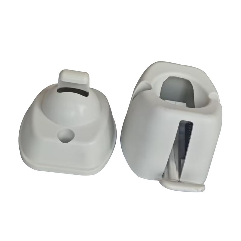 Retenedor de Puerta Pestillo Luz Blanca Plástico Exterior Caravana Autocaravana Camper Gancho de Succión para Puerta CDR4 Hebilla de Seguridad Mejorada de Nylon