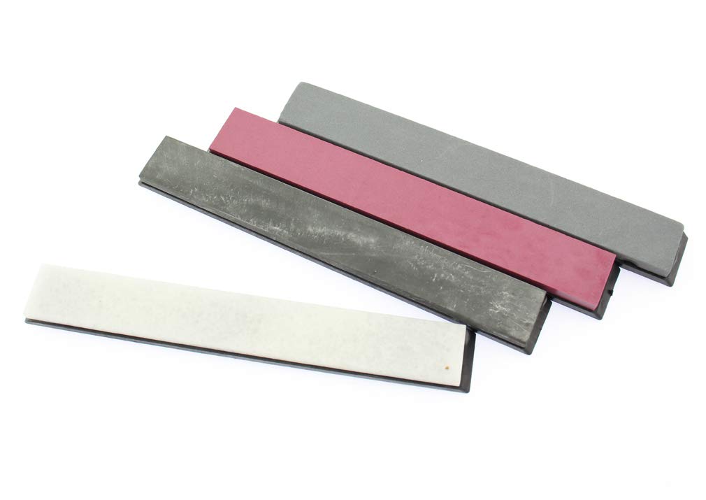 Knife Sharpening and Finishing Stone Set and Finishing Stones Olive-G (8 types) Coarse, Medium,