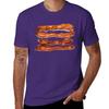 Bacon Rashers T-Shirt Blouse Plus Sizes Short Sleeve Tee T-shirts for Men Cotton