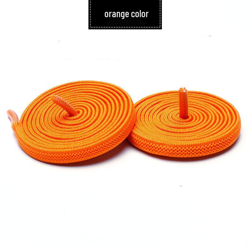 0.6cm Wide Elastic Flat Shoelaces for Sneakers and Canvas Shoes