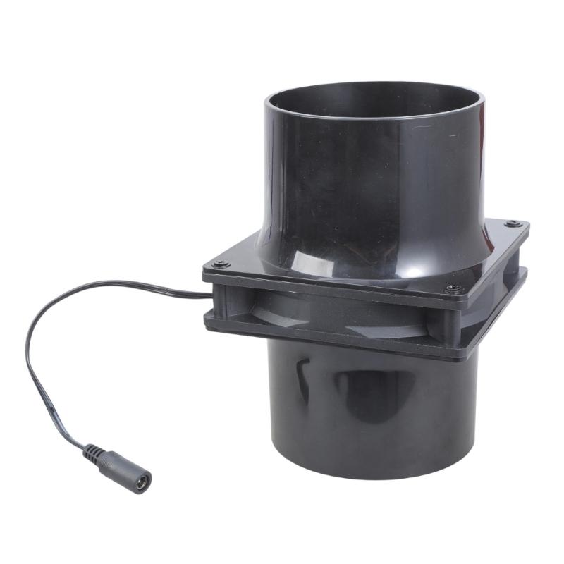 4Inch 2500RPM Double Ball Bearing Smoked Extractor Fan For Soldering Stations Paint Booths Ventilation Humidity Control