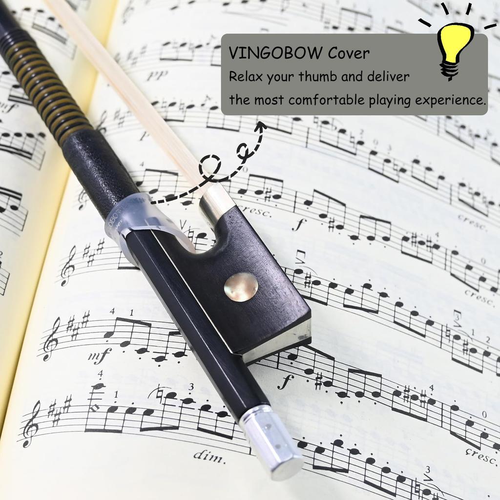 Carbon Bow Violin Bow Handmade with Carefully Selected Parts Unique Appearance Sweet Sound