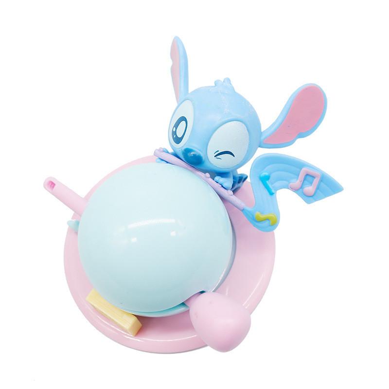 Cartoon Originality Stitch Wooden Fish Plastics Model Ornament Phone Holder