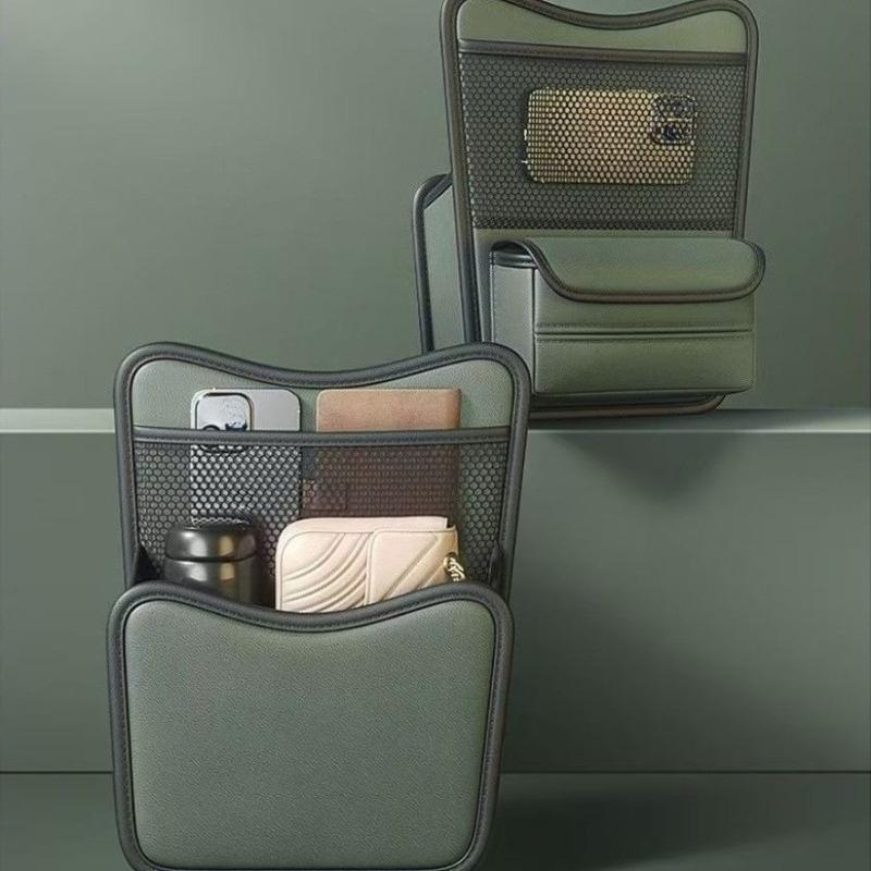 Multifunctional Car Storage Pocket Net between Seats Portable Handbag Holder Organizer - Interior Car Accessories