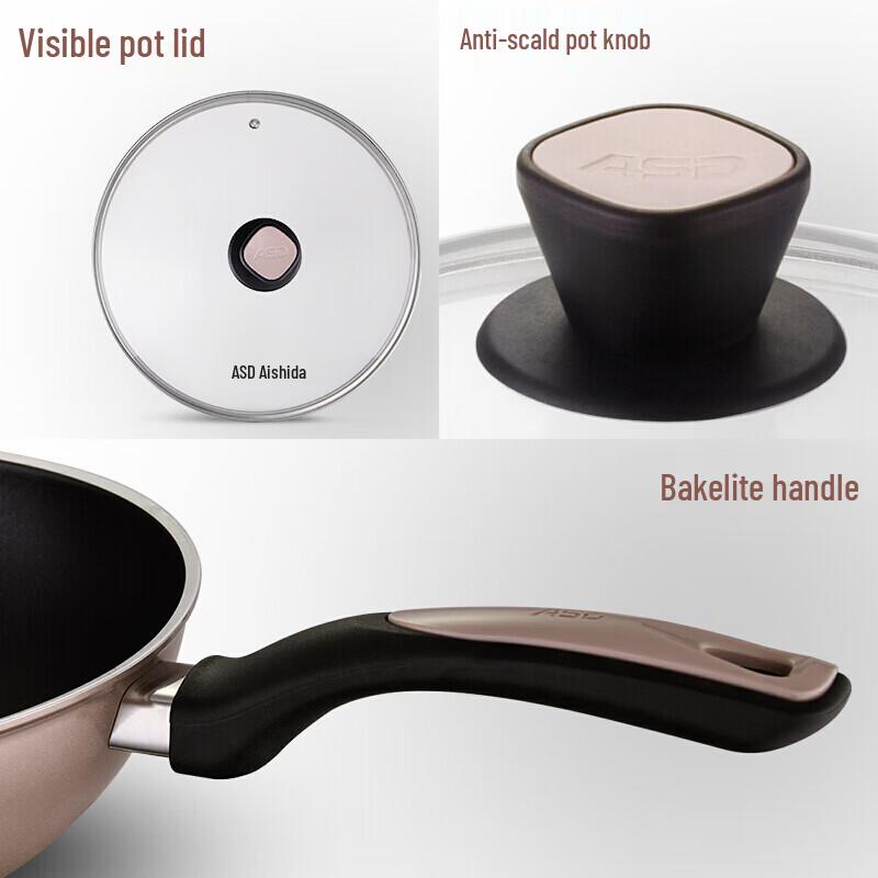 Aishida Crystal Stone Non-stick Cookware Set