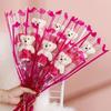 Soap Flower Lovely Bear Graduation Bouquet Plush Toy Cartoon Decoration Bear
