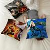 Anime One Punch Man Maple Design Cushion Cover Happy Autumn Harvest Decor Holiday Decorati Pillow Cover