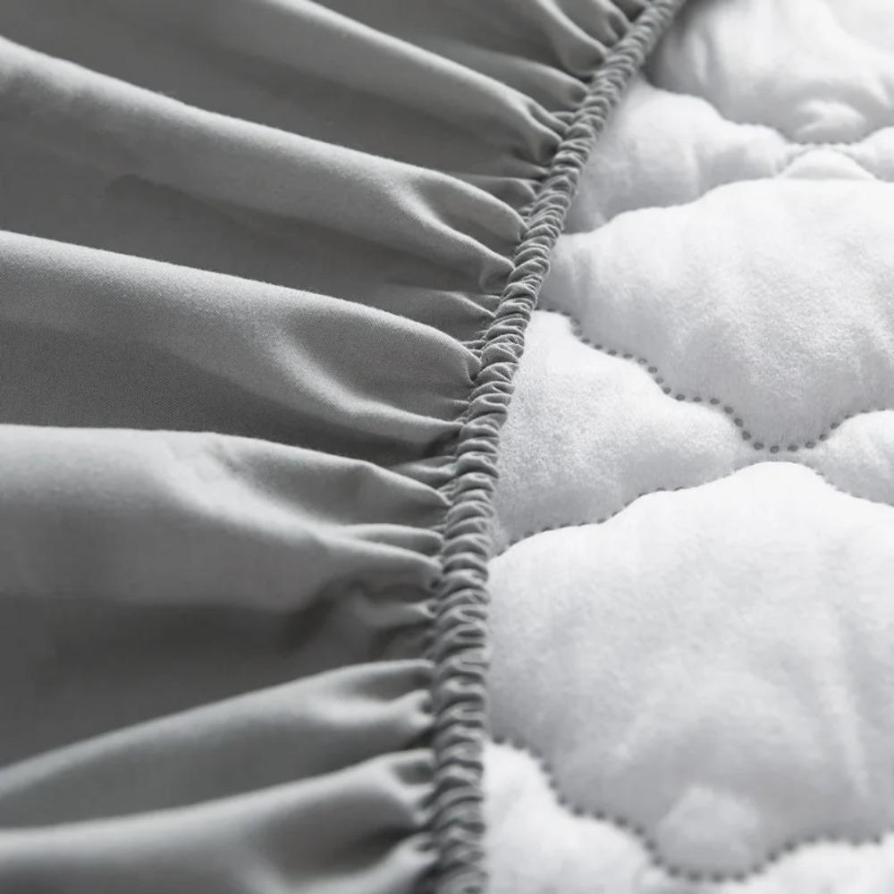 Waterproof Mattress Cover Rhombus Lattice Pattern Bedspread Mattress Topper Mattress Pad  Bedroom