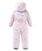 Hiheart Snowboard and Ski Adjustable and Perfect for Snow Baby Size 130 Kids' Wear, One-Piece Jumpsuit, Size, Waterproof, Warm, Play, Pink,