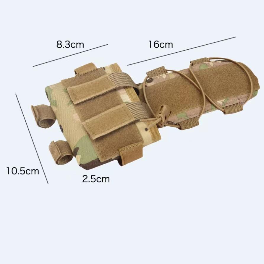 3 Colors Tactical Helmet Accessory Battery Bag