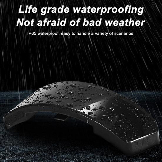 LED Helmet Screen with Turn Signals Speedometer Programmable APP Patterns Display Waterproof Night Cycling Motorcycle Bike Helmet Taillight