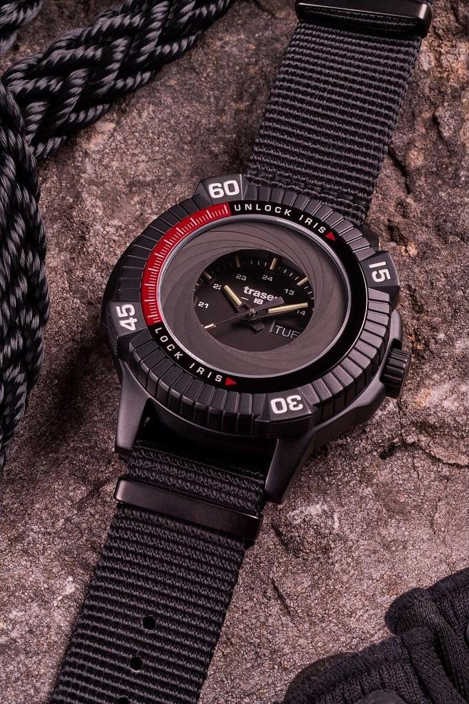 Tracer P99 Iris Tactical Limited Edition 300 Swiss Black Watch, pieces, Made, 9031901, Men's,