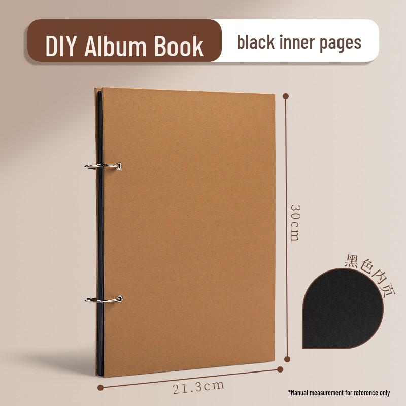 Acrylic Creative Photo Album & Planner: Loose-Leaf Book, Gift for Birthday, Graduation, Memorial, Collage, and Artwork.