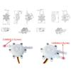 0.2-8L/min Water Hall Effect Flow Sensor Meter 1/4 Quick Connect Flow Meter Flowmeter Counter for Coffee Machine Plastic