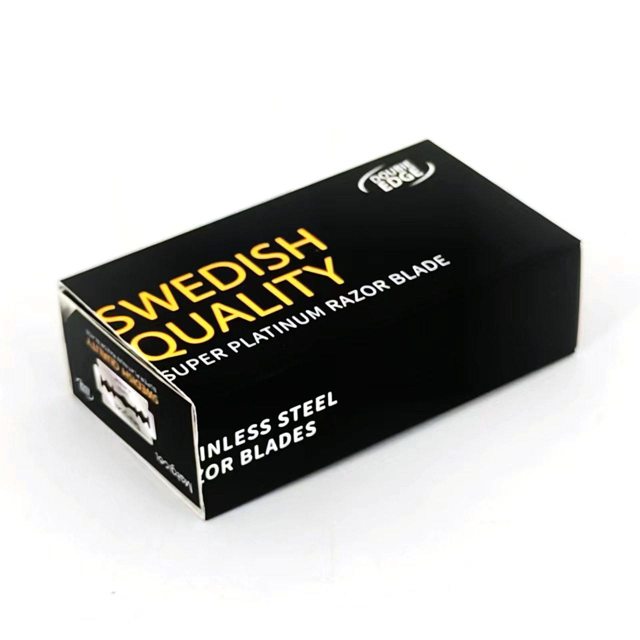 

50 /100 Pack Super Platinum Double Edge, Mens Razor Blades Razor Blade, Ultra-sharp Stainless Steel for Shaving