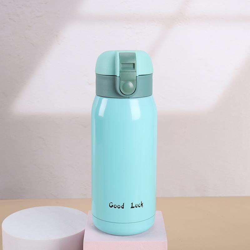 200ML/350ML Mini Thermos Cup Small Capacity Vacuum Flask Stainless Steel Pocket Cup Coffee Mug Kids Insulated Hot Water Bottle
