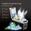 Portable Dual-Use Mini Compressor Refrigerator for Car, Home & Camping