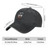 Kiss Demon Face Baseballkappe Retro Used Denim Gewaschen Rock Marke Snapback Kappe Unisex Stil Outdoor Aktivitäten Passform Hüte Kappe
