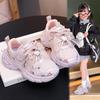Hello Kitty Girls' Spring Sports Shoes - Versatile, Lightweight, Breathable, Cute Design for Medium & Large Children