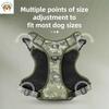 551 New Multifunctional Tactical Pet Harness for Large Dogs Wear-Resistant Anti-Bite Dog Leash Malinois Training Working Vest