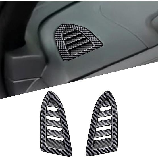 for 2025 Subaru Forester Gear Shift Panel Frame Cover, ABS Carbon Fiber Style Car Gear Shift Knob Cover Center Console Deco Cover Trim