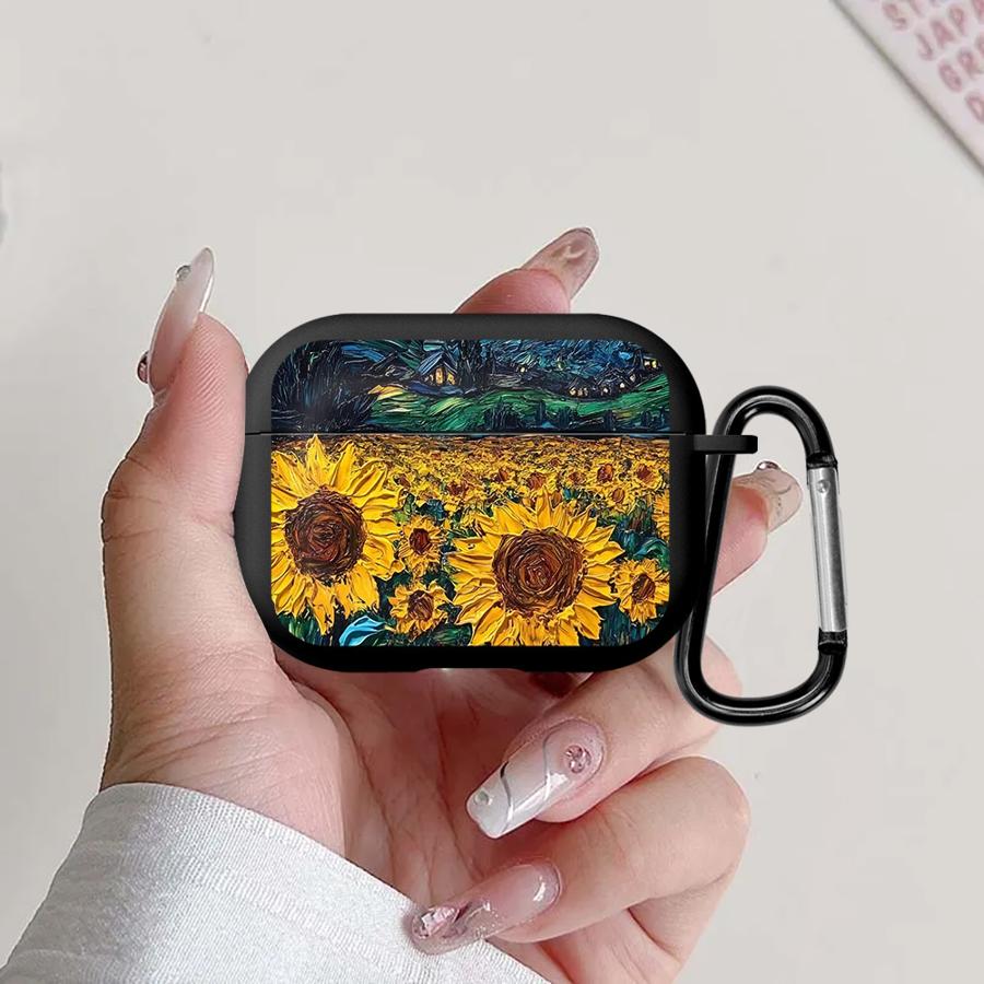 

Earphone Cases Cover Case For Airpods 1 4 Pro2 Pro 2 Pro3 3 Van Gogh Cool Airpods Pro
