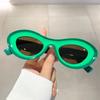 New Oval Sunglasses Women Stylish Multicolor Outdoor Shades Men Trendy Brand Designer Uv400 Protection Beach Eyewear