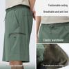 CAMEL Men's Quick-Dry Straight Fit Cargo Shorts