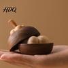 Natural Passive Fragrance Diffuser Mangosteen Oil Diffuser Wooden Essential Creative Aromatherapy Minimalist Wood Aroma Diffusers No-Electric