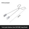 Charcoal BBQ Tongs