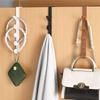 5 Hook Design Door Top Hanger Closet Kitchen Bathroom Door Towel Rack ABS Hanging Hook